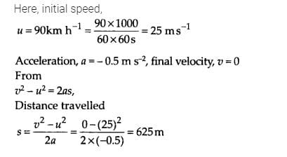 Motion Class 9 NCERT Solutions